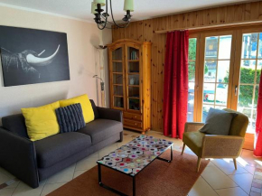 L'Hérensarde, bel appartement avec jardin-terrasse et garage